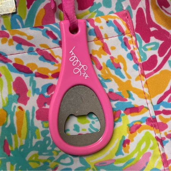 Lily Pulitzer Large Insulated Beverage Bucket Tote - Picture 5 of 6